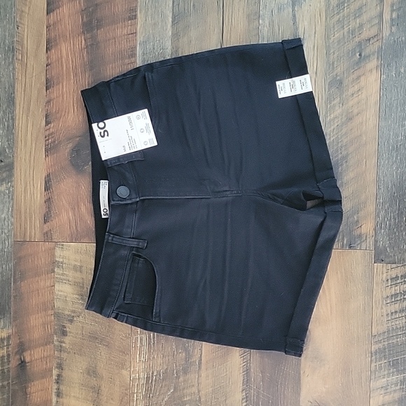 SO Pants - NWT SO Black Jean Highwaist Shorts Size 11